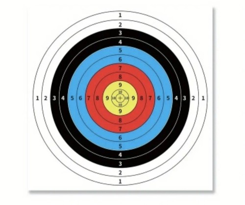 50x zielscheiben für - 50x,