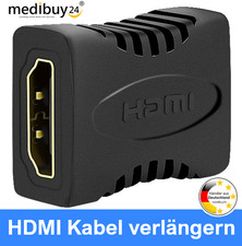 HDMI Kupplung 4K UHD Adapter Stecker Verbinder Verlängerung Kabel 1080p FULL HD