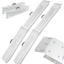 AREBOS 2x Faltbare Rampe