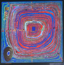 Hundertwasser der grosse weg - grosse,
