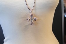 Modeschmuck Kugelkette mit