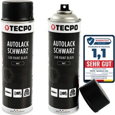 LACKSPRAY SCHWARZ MATT 2x