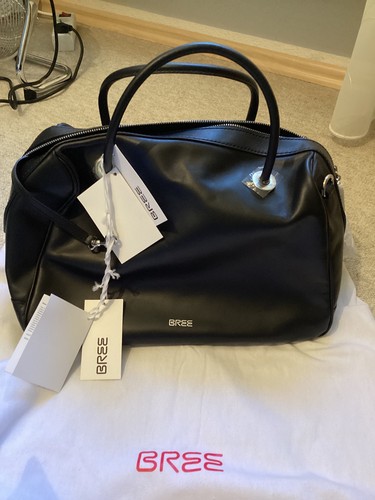 Bree tasche leder schwarz - bree,