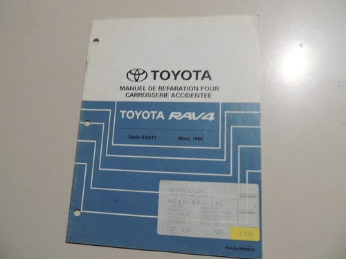 Toyota rav4 sxa11 manuel - sxa11, de