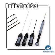 BOILIE TOOL SET FLAT GRIP BOILIEBOHRER, BOILIENADEL, KÖDERNADEL, KARPFENANGELN