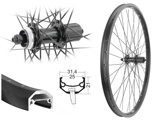 Hinterrad shimano disc - hinterrad, 27,5"