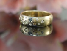 Bicolor Brillant Ring in 750er