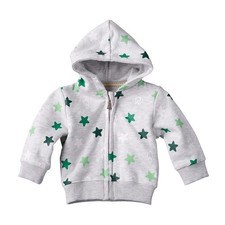 SV Werder Bremen GOTS Baby Sweatjacke Sterne Gr. 56-80