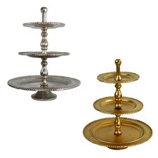 Etagere 3 stöckig groß Deko