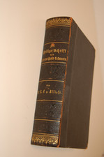 Alte Bibel Die Heilige Schrift