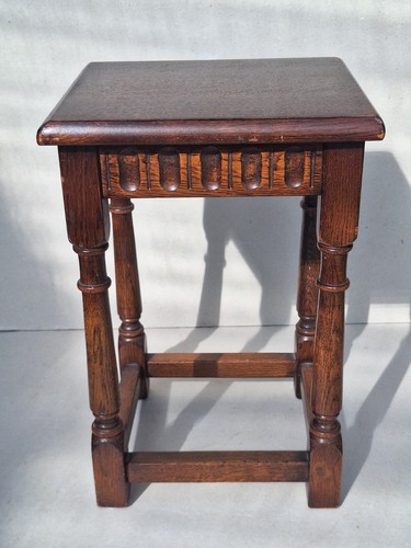 Vintage holz beistelltisch - holz,