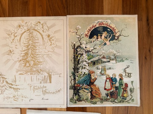 Weihnachtsgrußkarten - 9x,