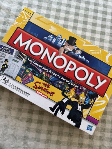 Simpsons edition monopoly - simpsons,