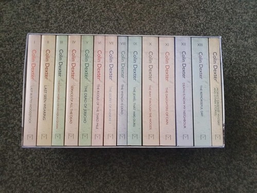 Inspector morse books box - inspector,
