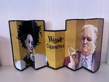 Sonnenblende Auto West Zigaretten 80er Jahre Vintage Rar