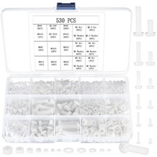 Nylon Schrauben Set 530 Stück