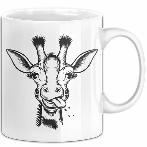 Giraffe tasse giraffenkopf - giraffe,