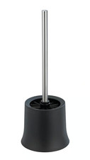 WENKO WC-Garnitur Mod. Basic Schwarz inklusive WC-Bürste