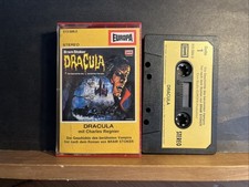 Dracula - Bram Stoker - Hörspiel Kassette MC von EUROPA - Charles Regnier GRUSEL