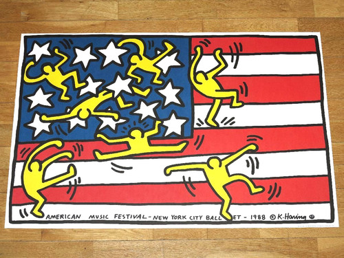 Keith haring poster plakat - haring,