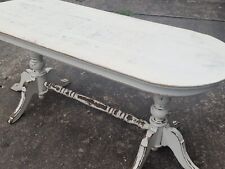 antik shabby chic Tisch Gründerzeit Säulentisch alter Couchtisch