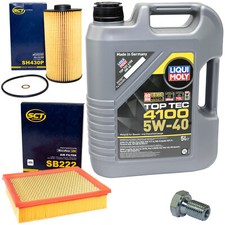 Motoröl Filter Set 5W40