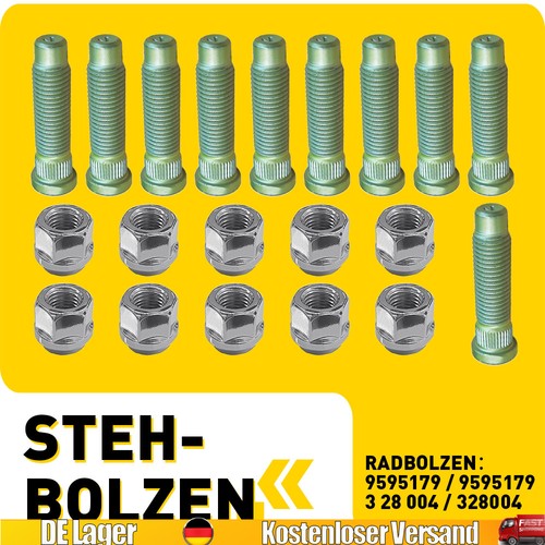 Set radmuttern satz - set,
