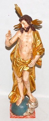 Holzfigur jesus der - holzfigur,