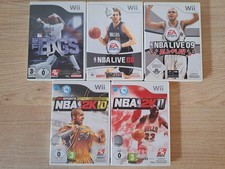 5 Nintendo Wii Spiele NBA