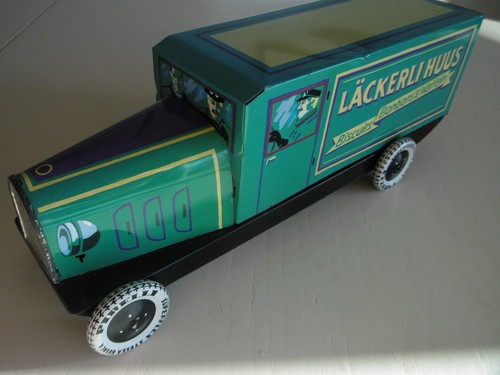 Blechauto lkw läckerli huus - läckerli,