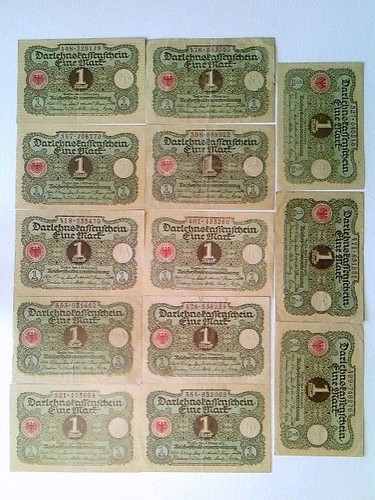 Banknoten,13x