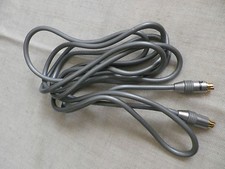 (6) 1 Antennenkabel(?)  Skymaster  Audio Video Cinch silbergraufarben  3,10 m lg