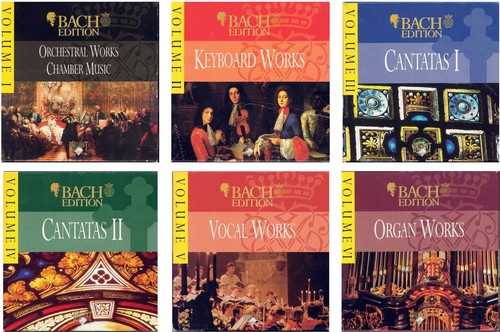 Bach edition volume vi - volume, i-vi