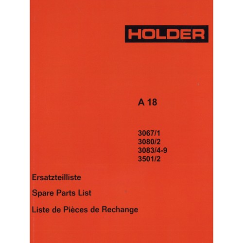 Holder a18 hatz - holder,