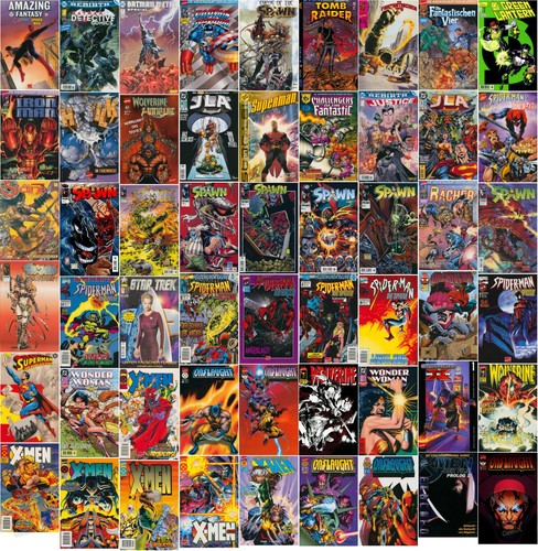 Marvel dc panini - x,