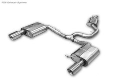  Edelstahl Duplex Sportauspuff-Anlage VW Passat 3C 3.2l 4motion je 100mm