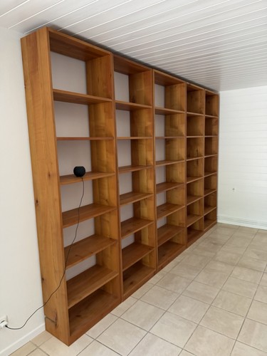 Großes holz bücherregal - großes,