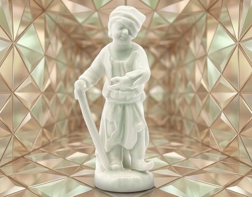 Porzellanfigur junge mit - „junge,
