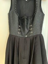 Stoiber Dirndl Größe 36 schwarz Lang