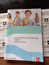 Trainingsheft Abschlussprüfung Englisch. Klasse 10, Realschule Baden-Württemberg