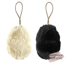 Ostereier aus Kunstfell 2er