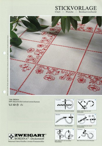 Zweigart stickvorlage 7586 - -,
