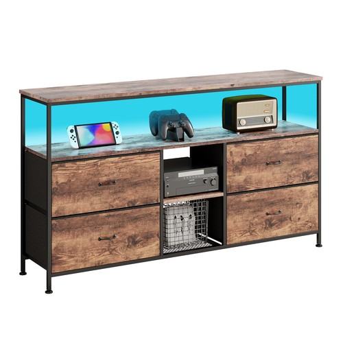 137cm schrank mit led - 137cm,