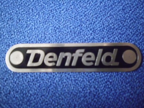 Typenschild denfeld schild - typenschild,