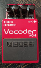 Boss Pedal Vo-1 Vocoder