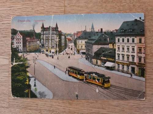 Chemnitz falkeplatz gel - ak,
