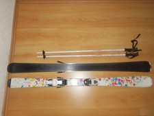 Kinderski 130 cm Tecno Sweety+Stöcke 95 cm Tecno Sweety,neuwertig