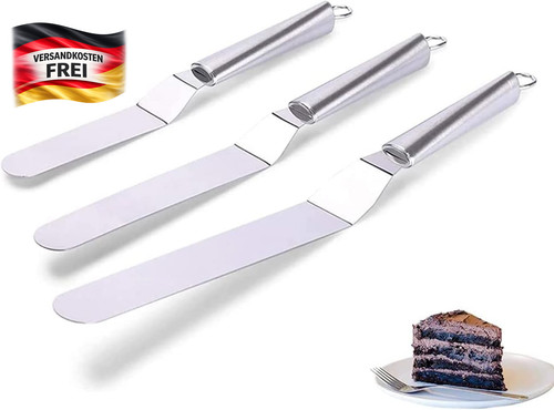 Torten glättermesser set - glättermesser, 3