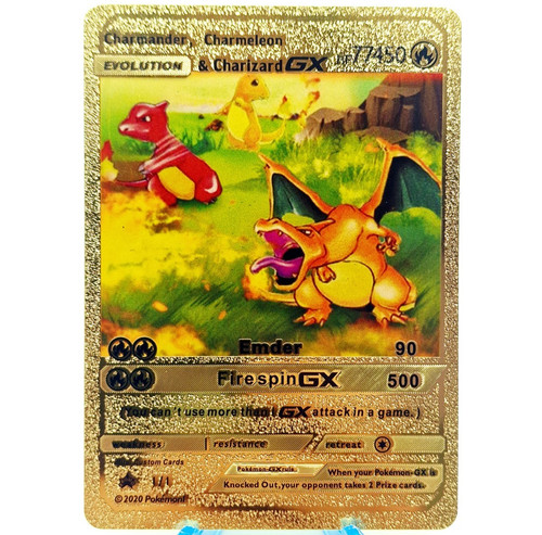 Pokemon karte custom glurak - pokemon, |