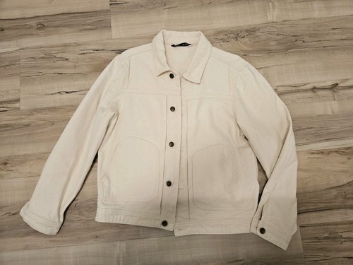 Zara jeansjacke jacke m - jeansjacke, gr.